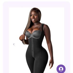 NWT Elegant Black Shapewear Bodysuit for Women snatched body never worn